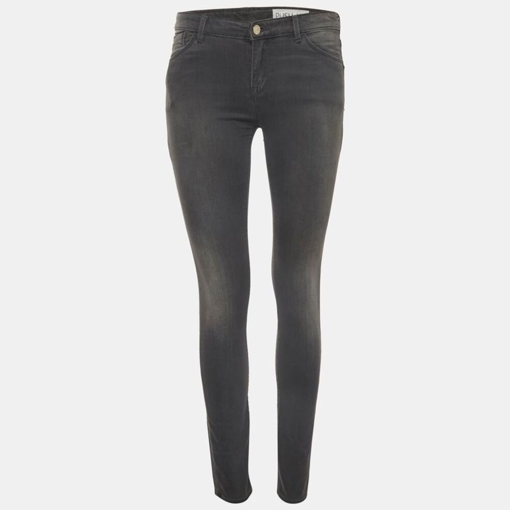 Armani Jeans Grey Denim Push Up Skinny Jeans S/waist 28"